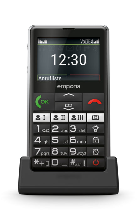 EAN 9005613168711 - Emporia emporiaPURE-LTE 5,87 cm (2.31") 107 g Negro Teléfono para personas mayores imagen 4