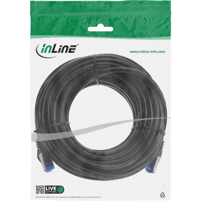 EAN 4043718259625 - InLine 72807S cable de red Negro 7,5 m Cat6a S/FTP (S-STP) imagen 4
