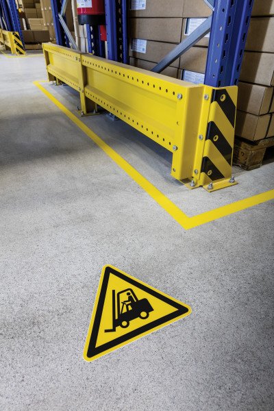 EAN 4005546983493 - Durable 173404 pictograma Triángulo Negro, Amarillo Plástico imagen 2
