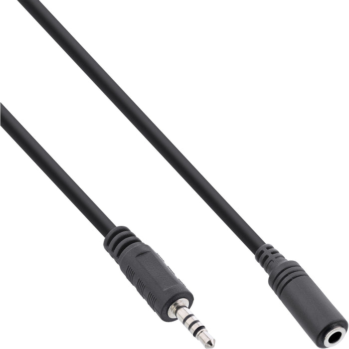 EAN 4043718265985 - InLine 99308G cable de audio 5 m 2,5mm 3,5mm Negro imagen 1