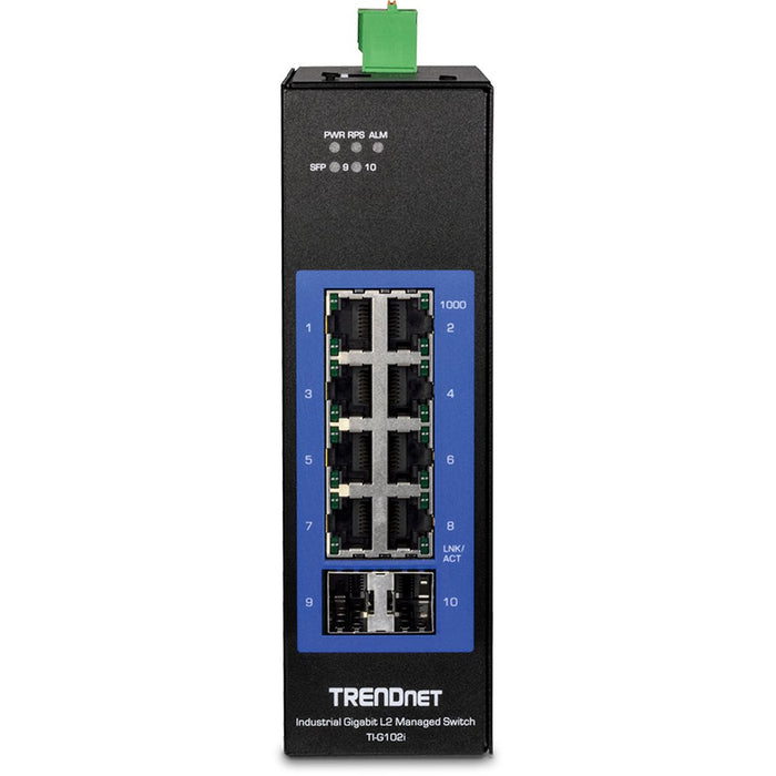 EAN 0710931161557 - Trendnet TI-G102i Gestionado L2 Gigabit Ethernet (10/100/1000) Negro imagen 2