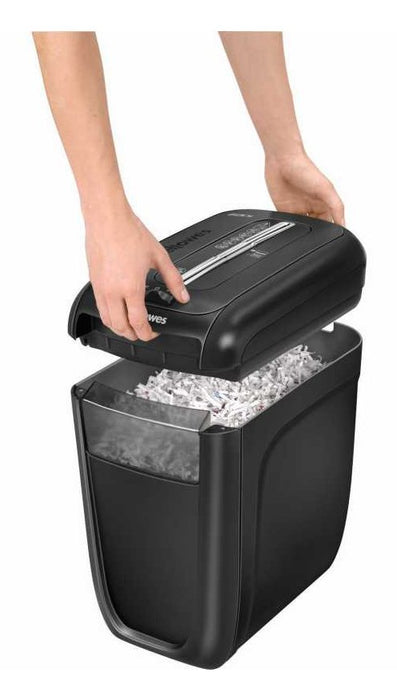 EAN 0043859642854 - Fellowes 60Cs triturador de papel Corte cruzado 72 dB 23 cm Negro imagen 4
