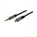 EAN 3700224770211 - MCL MC1D99AZ03CJC3.52 cable de audio 2 m USB C 3,5mm Negro, Gris imagen 1