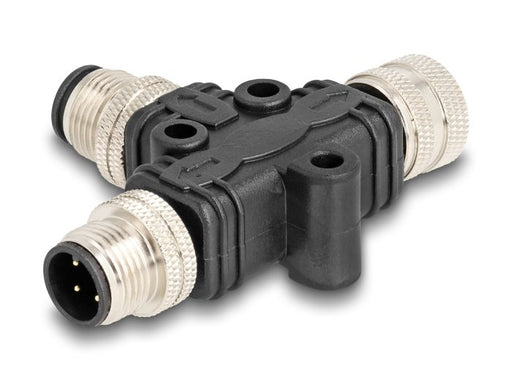 EAN 4043619605804 - DeLOCK 60580 cable divisor y combinador Divisor de señal para cable coaxial Negro imagen 1