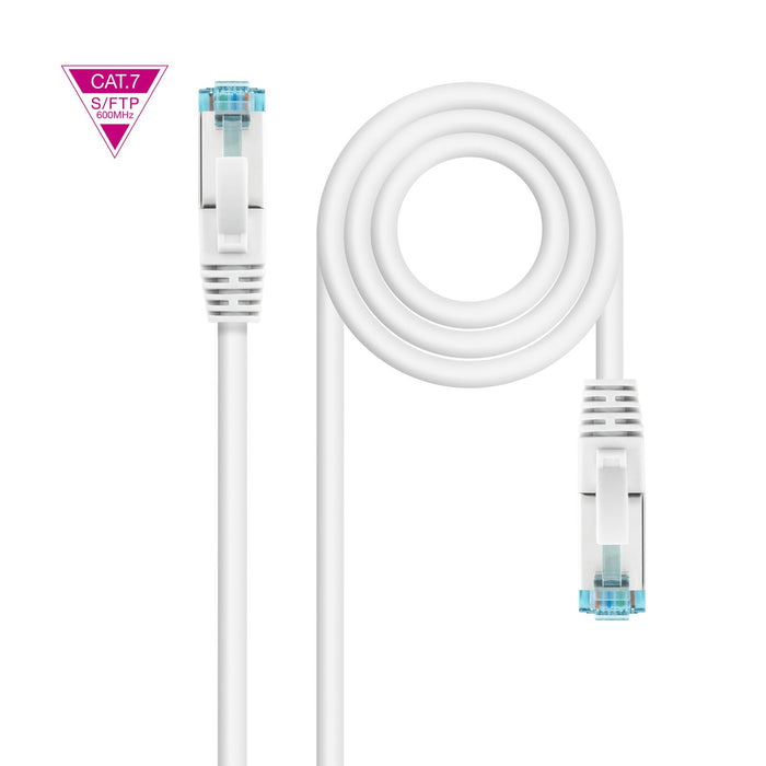 EAN 8433281011595 - Nanocable 10.20.1700-L30-W cable de red 0,3 m Cat7 SF/UTP (S-FTP) imagen 1
