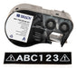 EAN 888434592687 - Brady M4C-1000-595-BK-WT etiqueta de impresora Negro, Blanco Etiqueta para impresora autoadhesiva imagen 1
