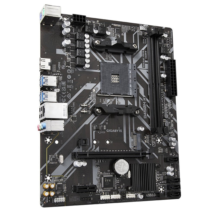 EAN 4719331849801 - GIGABYTE B450M K placa base AMD B450 Zócalo AM4 micro ATX imagen 3