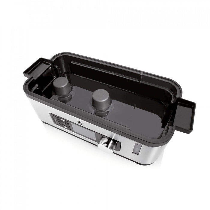 EAN 4211129119641 - WMF KITCHENminis 0415090011 vaporizador 2 cesta(s) Encimera 900 W Negro, Acero inoxidable imagen 7