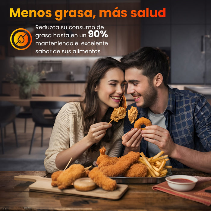 EAN 5906168633218 - Extralink HOME AIR FRYER 2L EU SJ-200 freidora Sencillo Independiente 1000 W Freidora de aire caliente Ne imagen 23