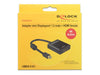 EAN 4043619626113 - DeLOCK 62611 adaptador de cable de vídeo 0,2 m Mini DisplayPort HDMI tipo A (Estándar) Negro imagen 1