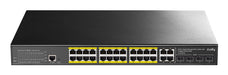 EAN 6971690791957 - Cudy GS2028PS4 Gestionado L2 Gigabit Ethernet (10/100/1000) Energía sobre Ethernet (PoE) 1U Negro imagen 1