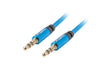 EAN 5901969416275 - Lanberg CA-MJMJ-10CU-0030-BL cable de audio 3 m 3,5mm Azul imagen 2