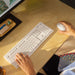 EAN 5099206093621 - Logitech 920-009872 teclado Ratón incluido Oficina RF inalámbrico QWERTZ Suizo Blanco imagen 3