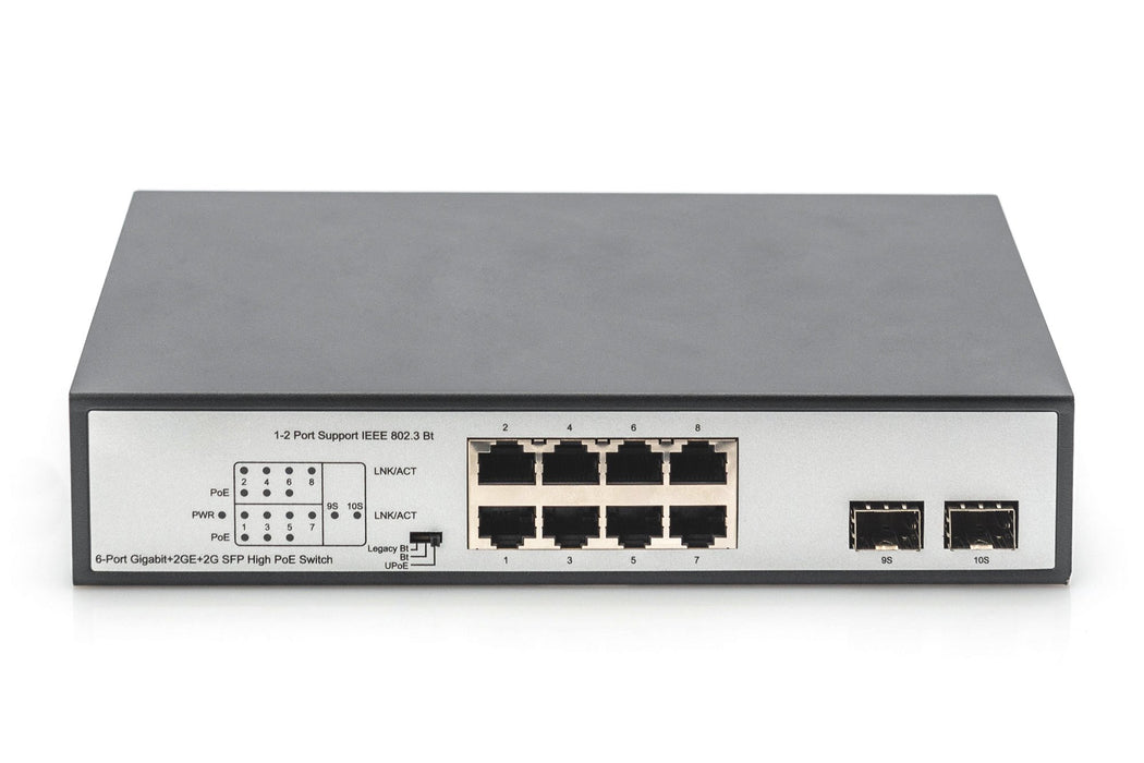 EAN 4016032467380 - Digitus DN-95140 switch No administrado Gigabit Ethernet (10/100/1000) Energía sobre Ethernet (PoE) Negro imagen 3