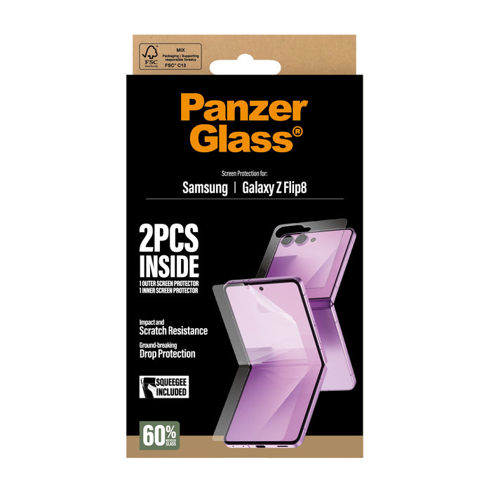 EAN 5715685046278 - PanzerGlass ® Screen Protector Samsung Galaxy Z Flip8 | Glass & Film Protector de pantalla 1 pieza(s) imagen 3