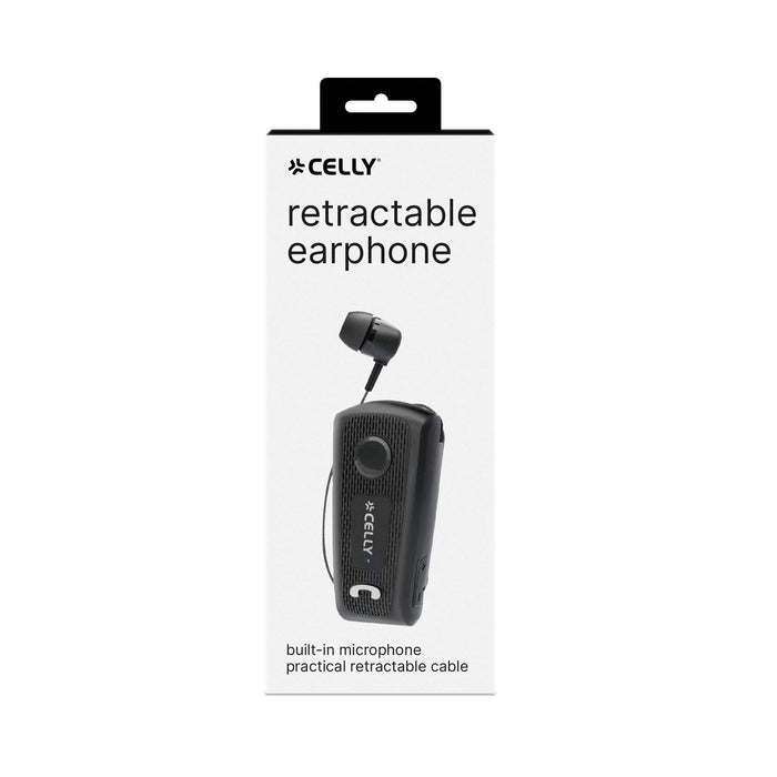 EAN 8021735218920 - Celly BHCLIP Auriculares Alámbrico Dentro de oído Llamadas/Música/Deporte/Uso diario USB Tipo C Negro imagen 1