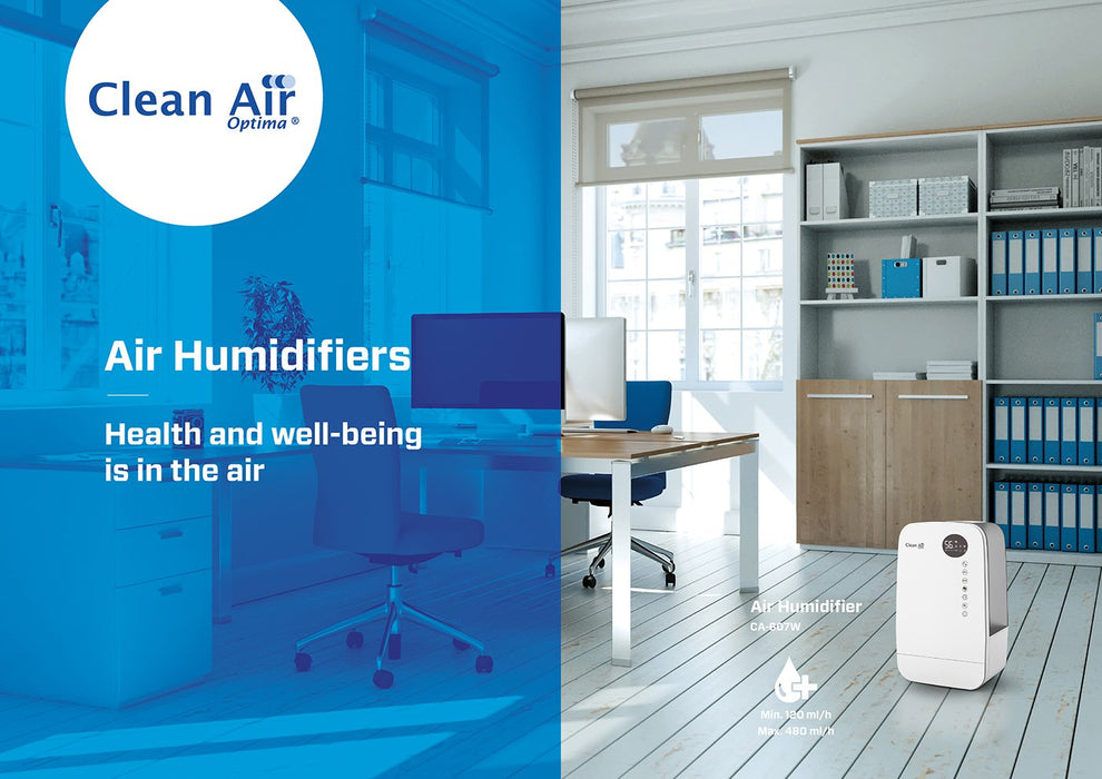 EAN 8718546312182 - Clean Air Optima CA-607W humidificador Ultrasónica 5,5 L Blanco 25 W imagen 17