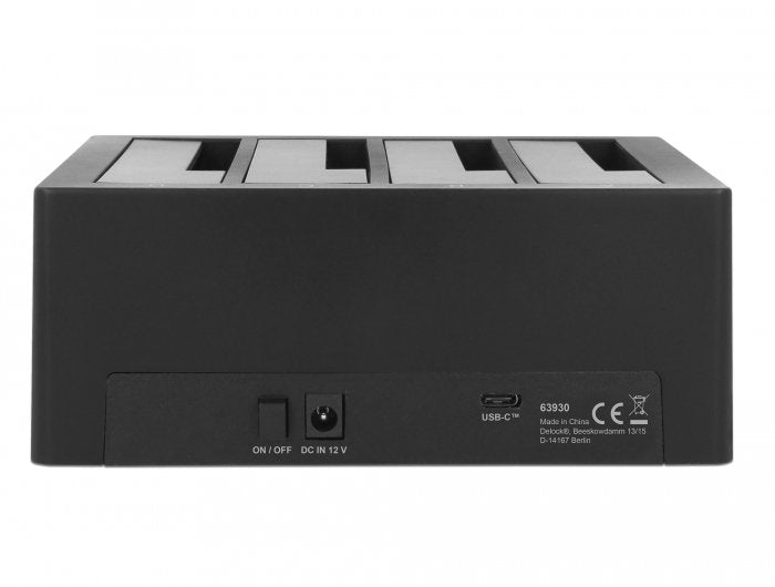EAN 4043619639304 - DeLOCK 63930 base de conexión para disco duro USB 3.2 Gen 1 (3.1 Gen 1) Type-B Negro imagen 6