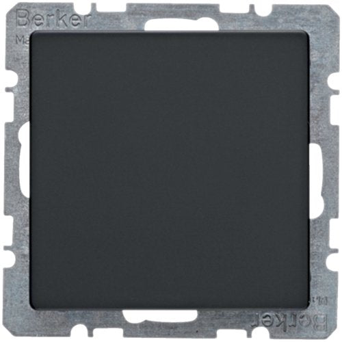 EAN 4011334380580 - Berker 6710096086 placa de pared y cubierta de interruptor Antracita imagen 1
