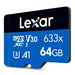 EAN 0843367128891 - Lexar MEMORY MICRO SDXC 64GB UHS-I/LMS0633064G-BNNNG MicroSD imagen 1