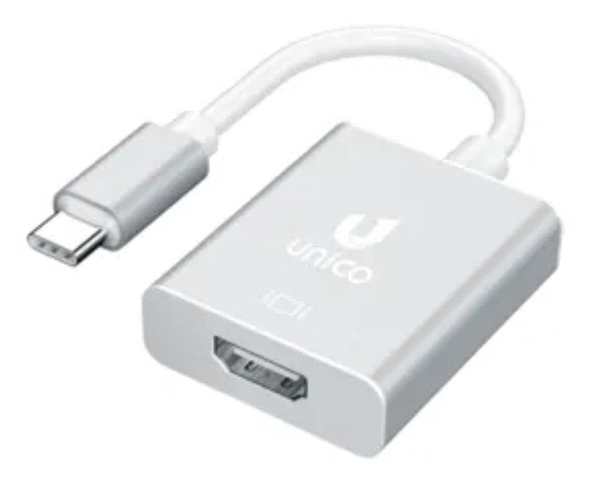 EAN 8052705418484 - UNICO AD1848 adaptador de cable de vídeo USB Tipo C HDMI Aluminio imagen 1