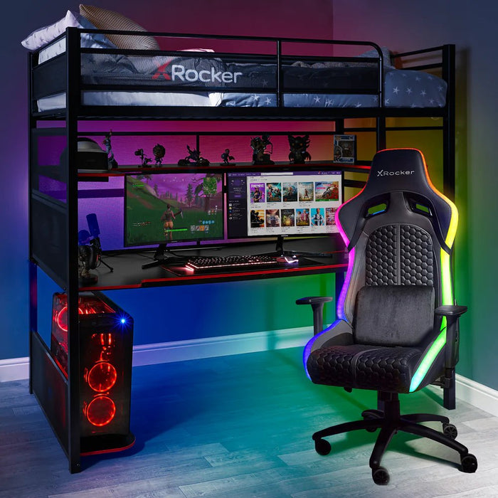 EAN 0094338711882 - X Rocker 7118801 cama Cama para jugar a videojuegos Individual estándar Rectangular imagen 2