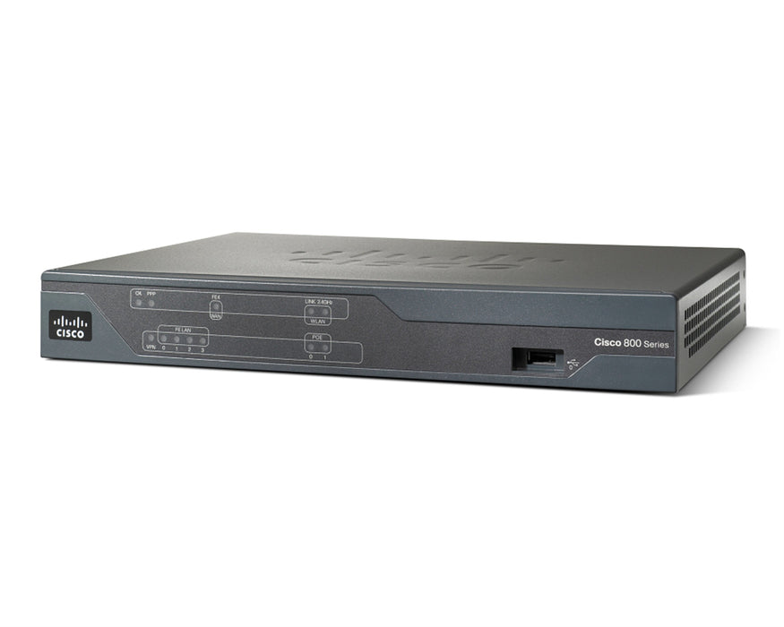 EAN 882658890826 - Cisco 888, Refurbished router Ethernet rápido Negro imagen 1