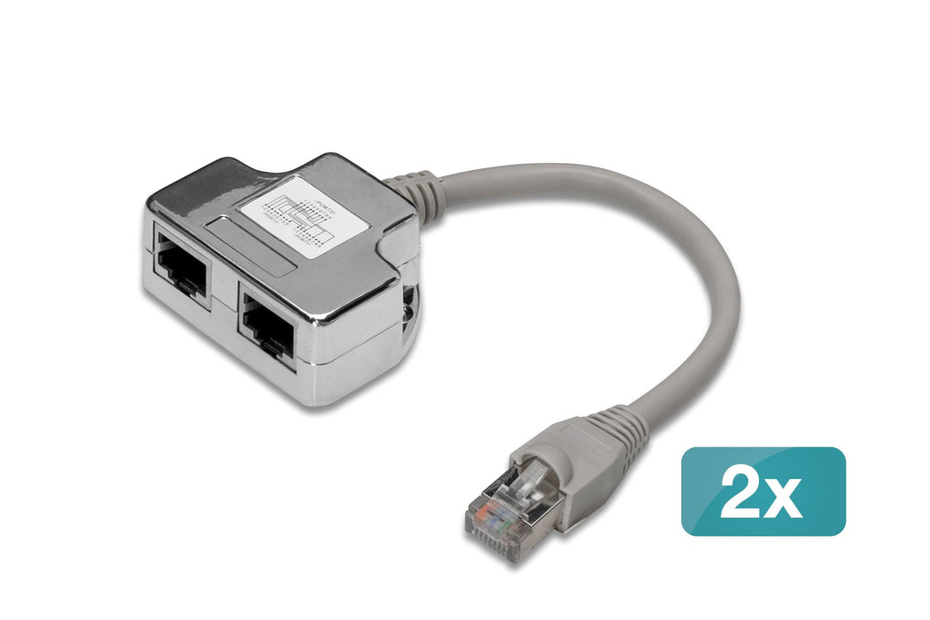 EAN 4016032496519 - Digitus DN-93904-2 divisor de red Gris, Plata imagen 1