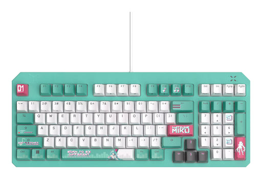 EAN 4711387881613 - ASUS TUF Gaming K3 Gen II Hatsune Miku Edition teclado Juego USB Multicolor imagen 1