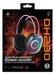 EAN 5706470154537 - Deltaco Gaming GAM-186 auricular y casco Auriculares Alámbrico Diadema Juego USB tipo A Negro, Transparen imagen 8