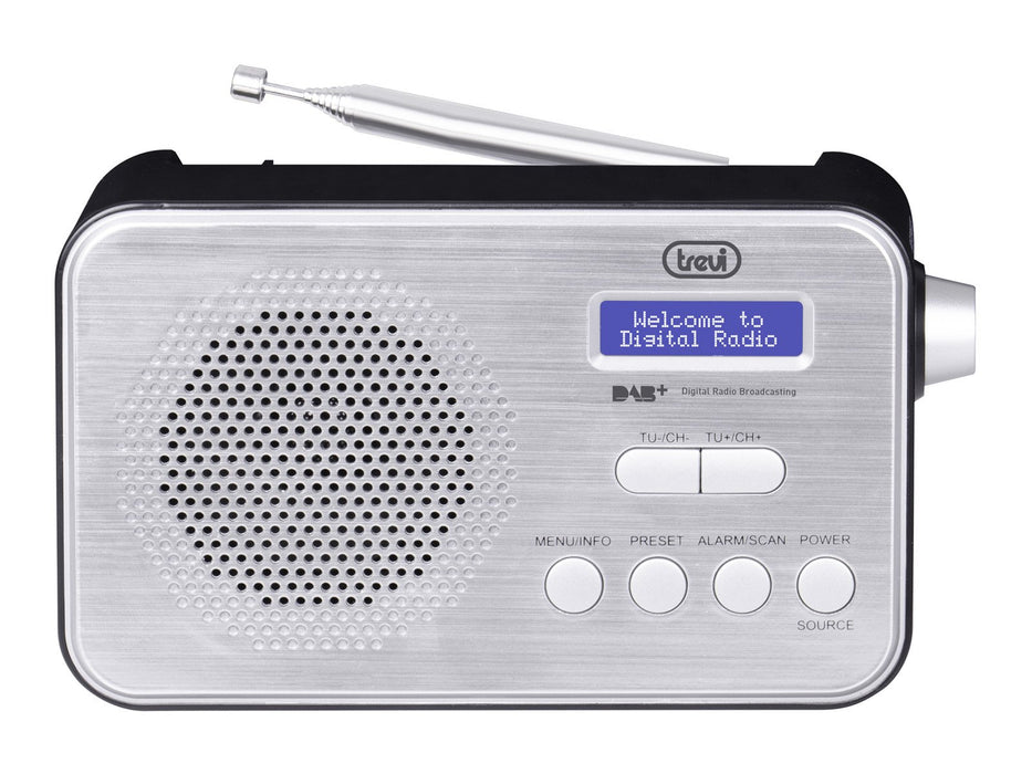 EAN 8011000025414 - Trevi DAB 7F92 R Portátil Digital Negro, Blanco imagen 3