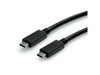 EAN 7630049629141 - ROLINE 11.02.9056 cable USB USB 3.2 Gen 2 (3.1 Gen 2) 0,5 m USB C 10 Gbit/s 100 W Negro imagen 1