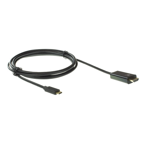 EAN 8054392619601 - Ewent EW9824 adaptador de cable de vídeo 2 m USB Tipo C HDMI tipo A (Estándar) Negro imagen 2