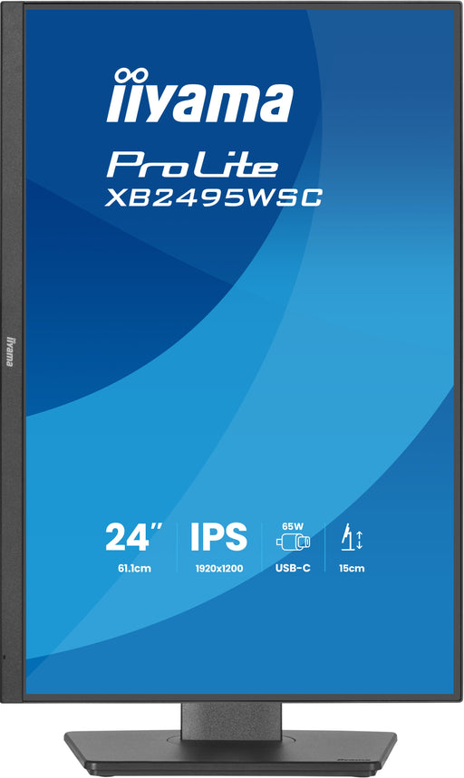 EAN 4948570127856 - iiyama ProLite XB2495WSC-B1 pantalla para PC 61,2 cm (24.1") 1920 x 1200 Pixeles WUXGA LED Negro imagen 2