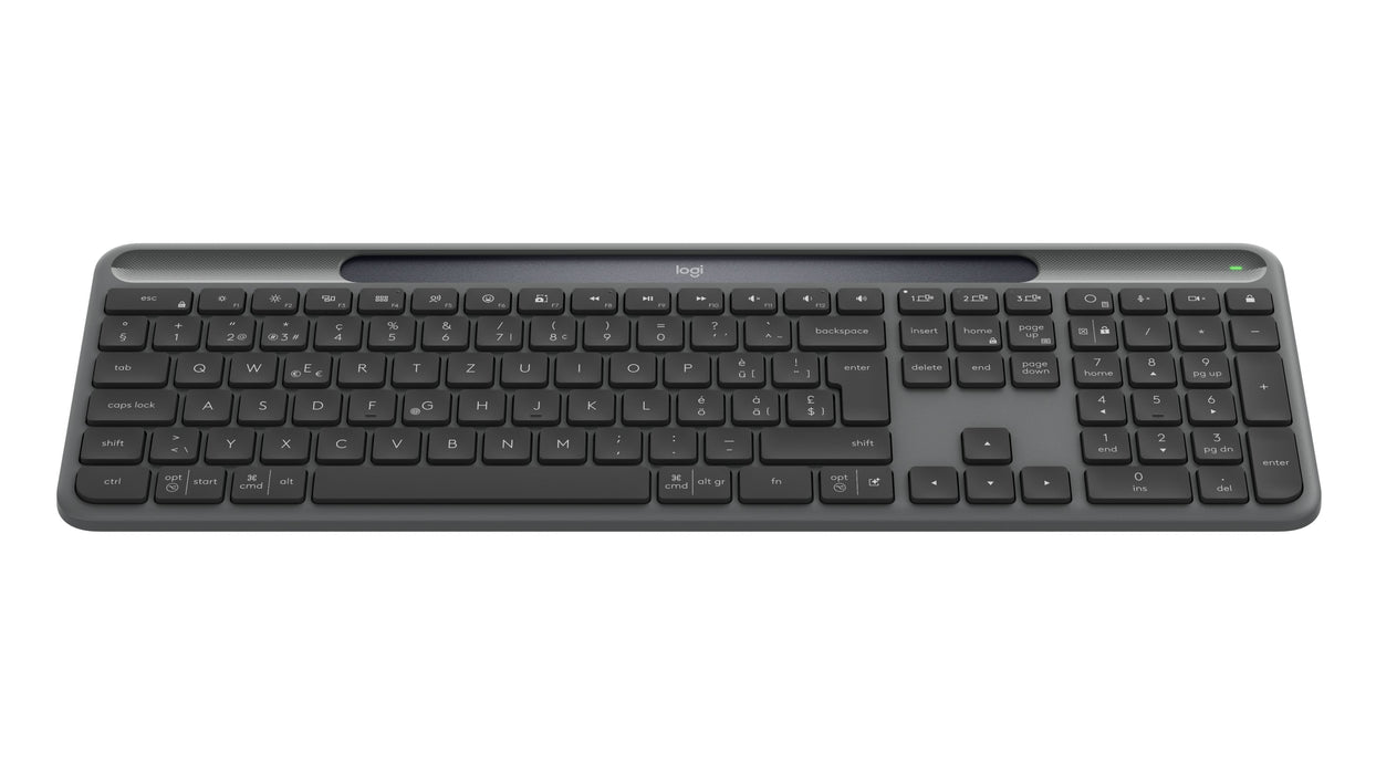 EAN 5099206132337 - Logitech Signature Slim Solar + K980 teclado Universal RF Wireless + Bluetooth QWERTZ Suizo Grafito imagen 4
