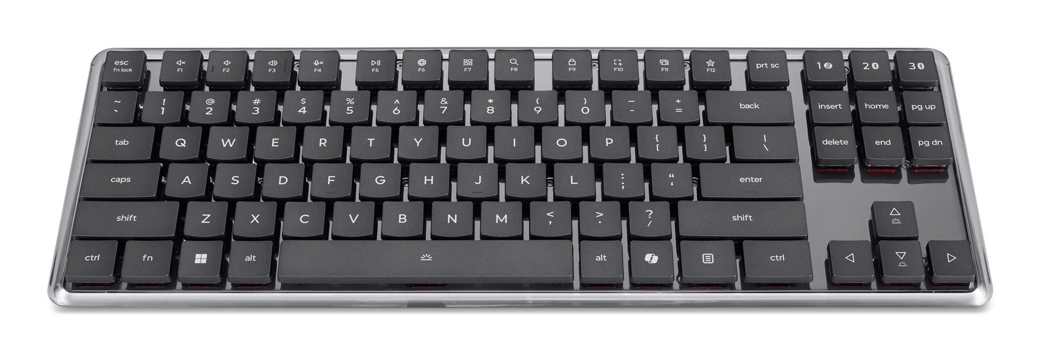 EAN 195892144199 - Lenovo 4Y41V37355 teclado Hogar / Oficina USB + RF Wireless + Bluetooth Alemán Gris imagen 3