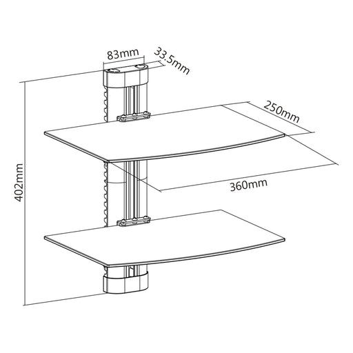 EAN 4043718263912 - InLine 23151B soporte para TV Negro imagen 2