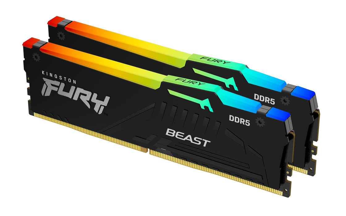 EAN 0740617345902 - Kingston Technology FURY Beast RGB módulo de memoria 2 x 16 GB 6000 MT/s 288-pin DIMM imagen 1