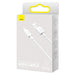 EAN 6953156208490 - Baseus CAMYS-02 cable de teléfono móvil Blanco 1 m USB A Micro-USB B imagen 3