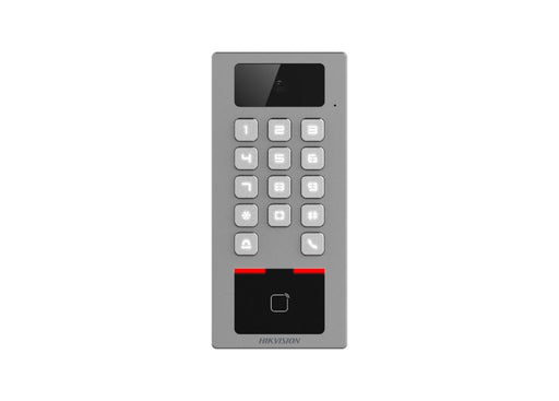 EAN 6931847103897 - Hikvision DS-K1T502DBWX-C(STD) Lector básico de control de acceso Negro, Gris imagen 1