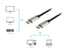 EAN 4015867228210 - Equip 119263 cable DisplayPort 3 m Aluminio, Negro imagen 4
