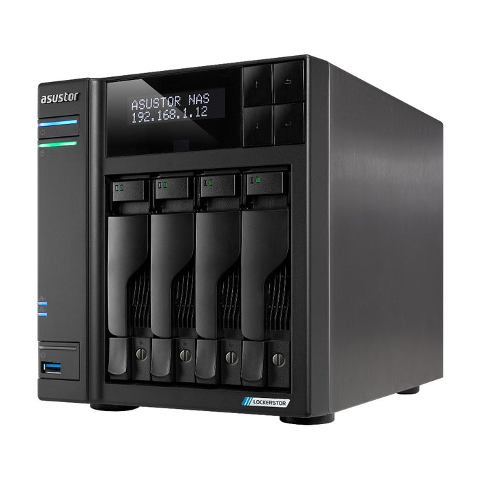 EAN 0887372901612 - Asustor LOCKERSTOR 4 Gen2 (AS6704T) NAS Escritorio Intel® Celeron® N N5105 4 GB DDR4 0 TB ADM Negro imagen 5