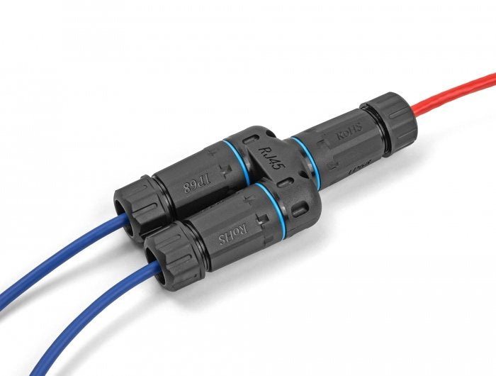 EAN 4043619868087 - DeLOCK 86808 conector 1 x RJ45/2 x RJ45 Negro, Azul imagen 4