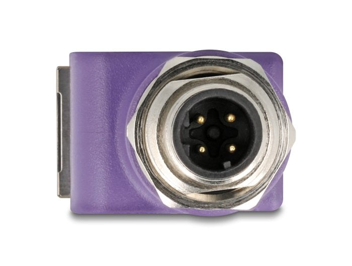 EAN 4043619606795 - DeLOCK 60679 cambiador de género para cable M12 RJ45 Violeta imagen 2