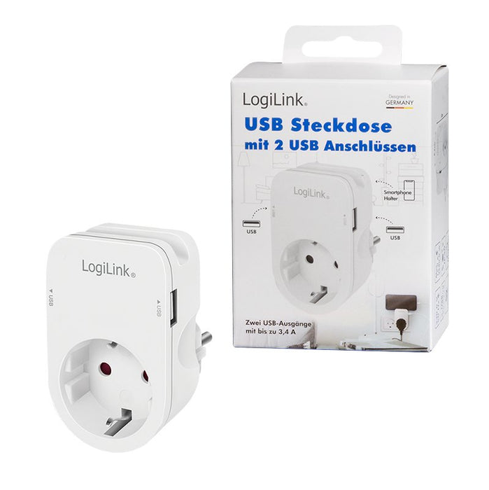 EAN 4052792060744 - LogiLink PA0247 limitador de tensión Blanco 1 salidas AC 230 V imagen 10