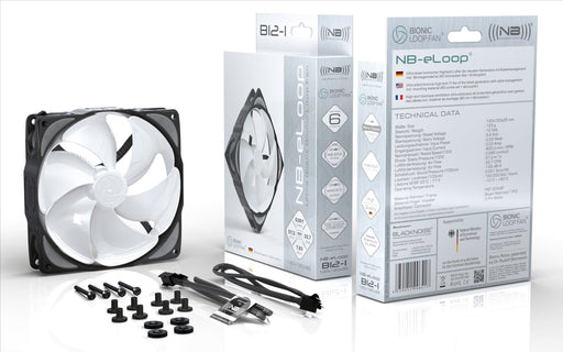 EAN 4250051906516 - Noiseblocker B12-PS-BL Carcasa del ordenador Ventilador 12 cm Negro imagen 2
