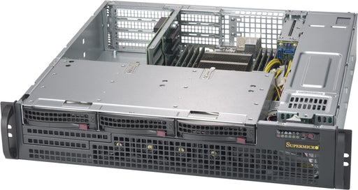 EAN 0672042291601 - Supermicro CSE-825MBTQC-R802WB carcasa de ordenador Estante Negro 800 W imagen 1