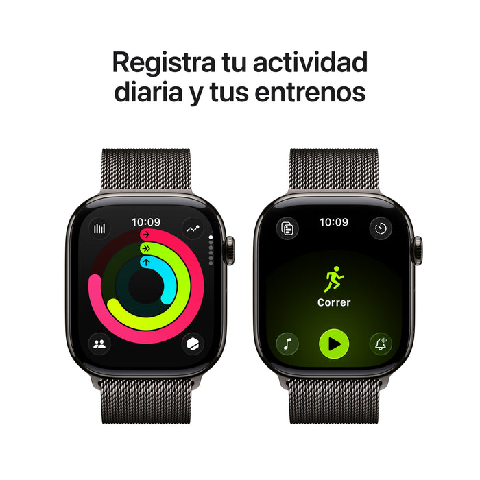 EAN 0195950479560 - Apple Watch Series 11 OLED 46 mm Digital 416 x 496 Pixeles Pantalla táctil 5G Titanio Wifi GPS (satélite) imagen 4