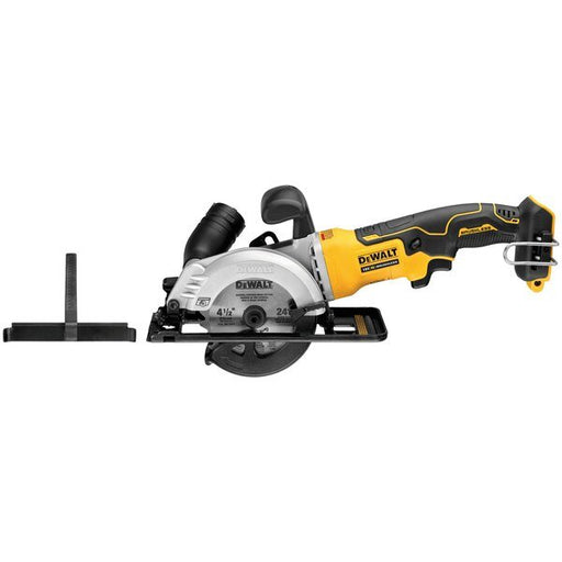 EAN 5035048723142 - DeWALT DCS571NT-XJ sierra circular portátil 11,5 cm Amarillo 4500 RPM imagen 1