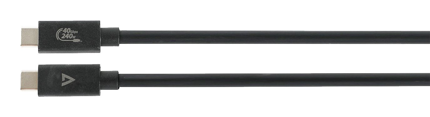 EAN 0662919121773 - V7 V7USB4-1.2M cable USB 1,2 m USB C Negro imagen 3